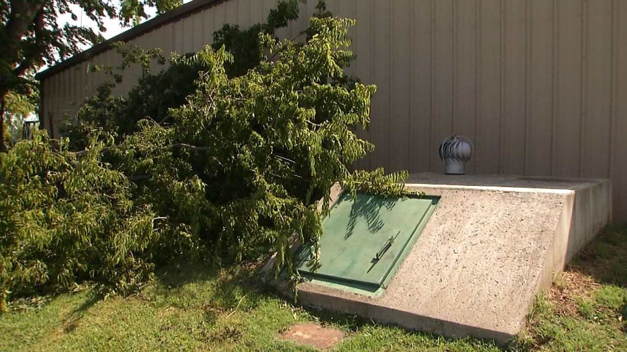 Inola Family Safe After Being Trapped in Storm Shelter