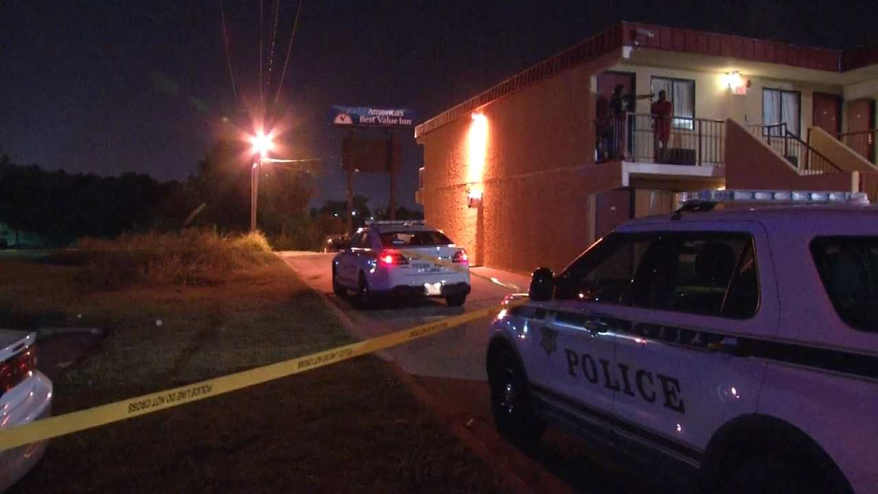 Man Wounded When Fight Breaks Out At Tulsa Motel