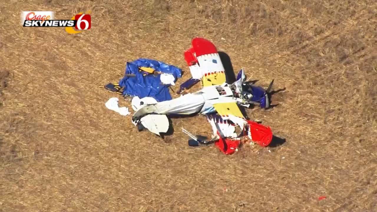 Witness: Plane Was In Inverted Spin Just Before Deadly Crash Near Enid