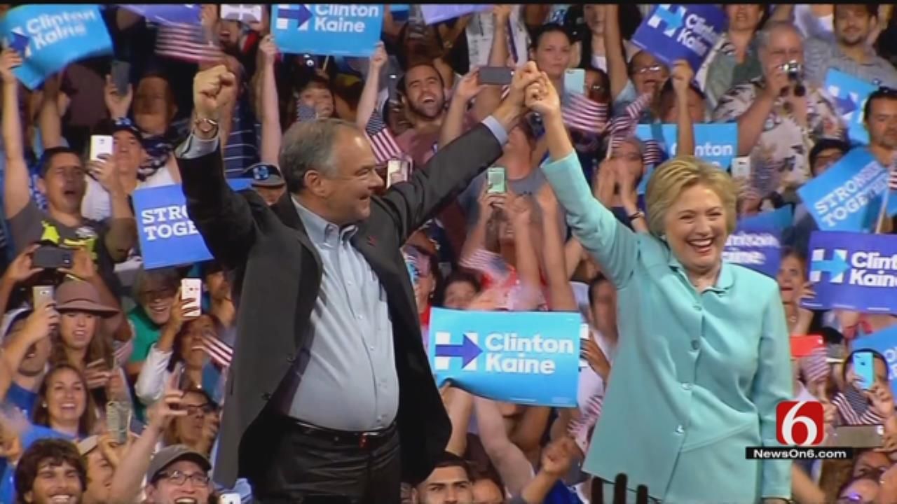 Oklahoma Delegates Urge Unity, But Not All Support Clinton