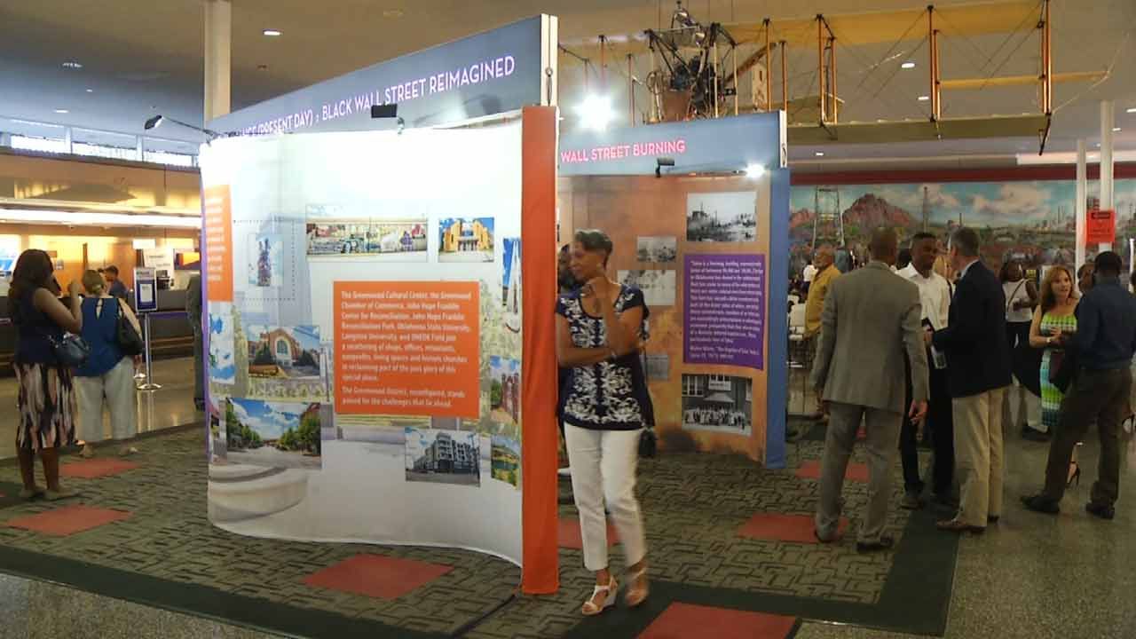 Greenwood Experience Exhibit Opens At Tulsa Airport