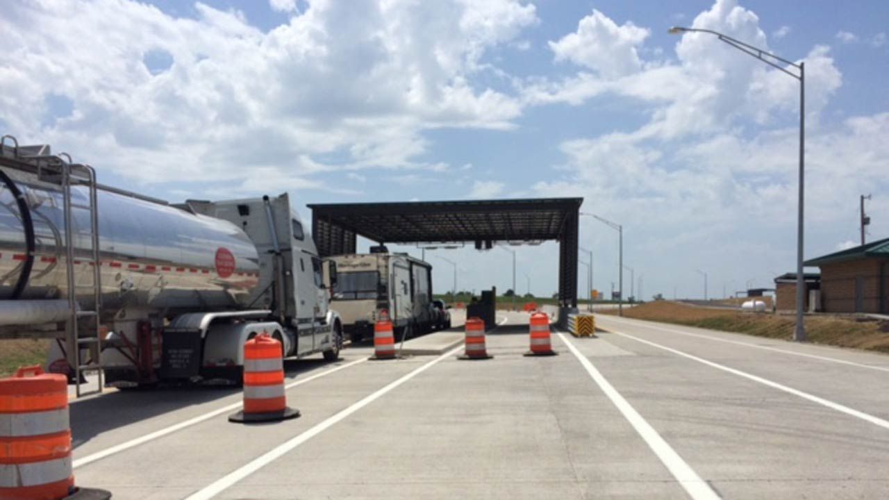 Indian Nations Turnpike Opens Up New Toll Plaza
