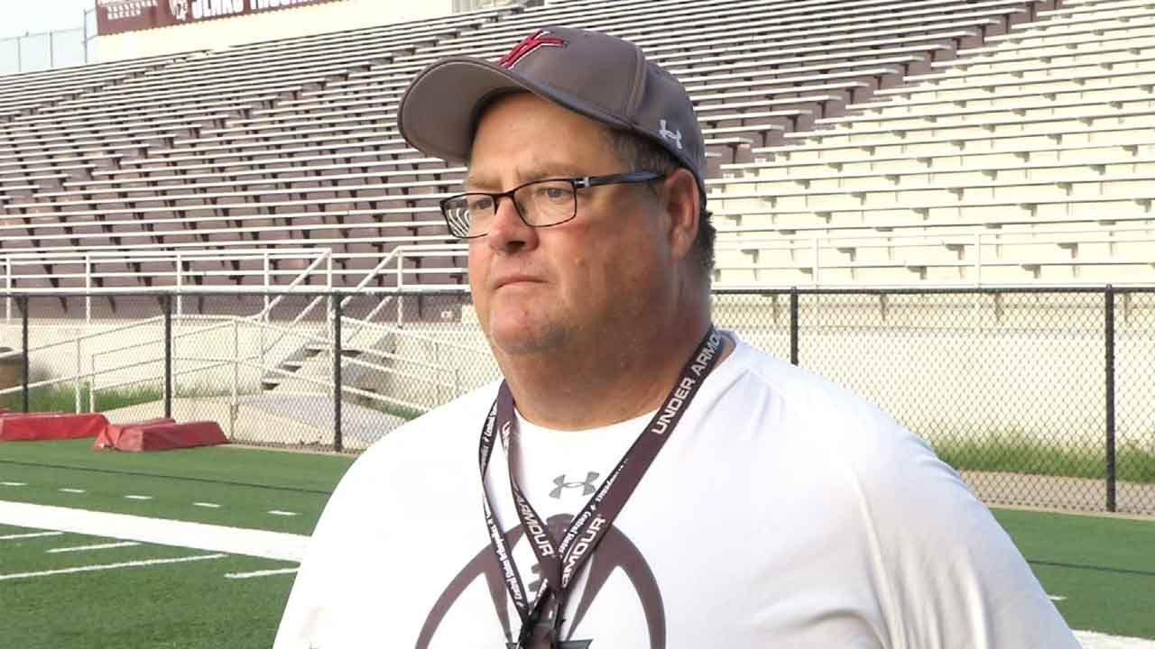 Jenks Coach Allan Trimble Back On The Field After ALS Diagnosis