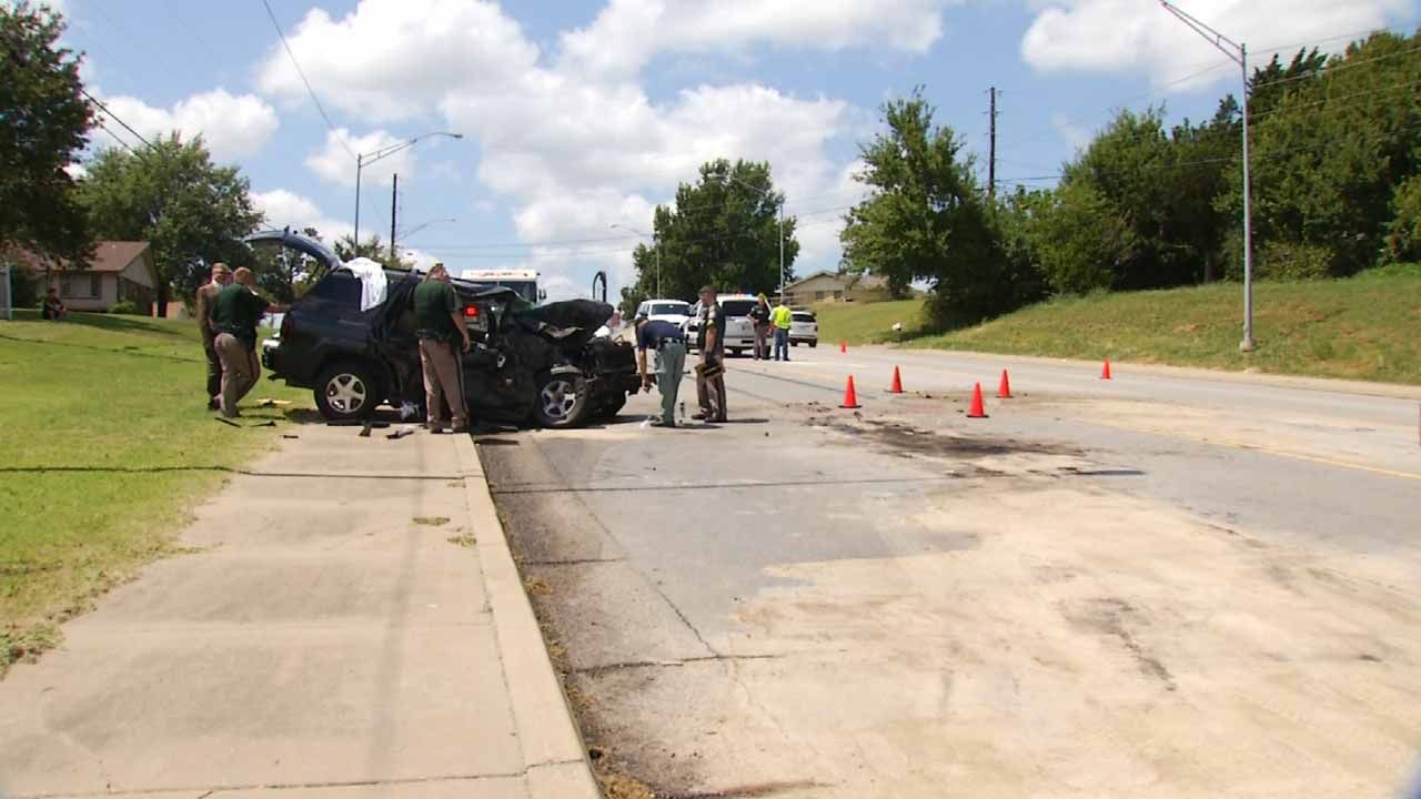One Dead After Head-On Collision In Sapulpa