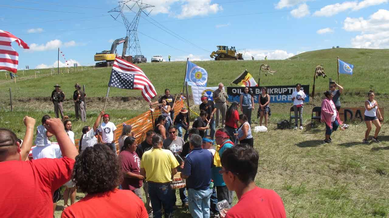 North Dakota Tribe's Request To Stop Work On Pipeline Denied