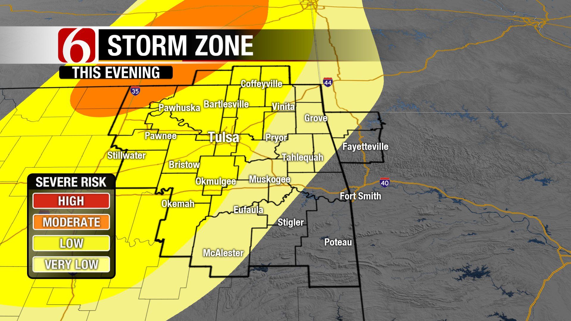 Multiple Rounds of Storms Expected This Week