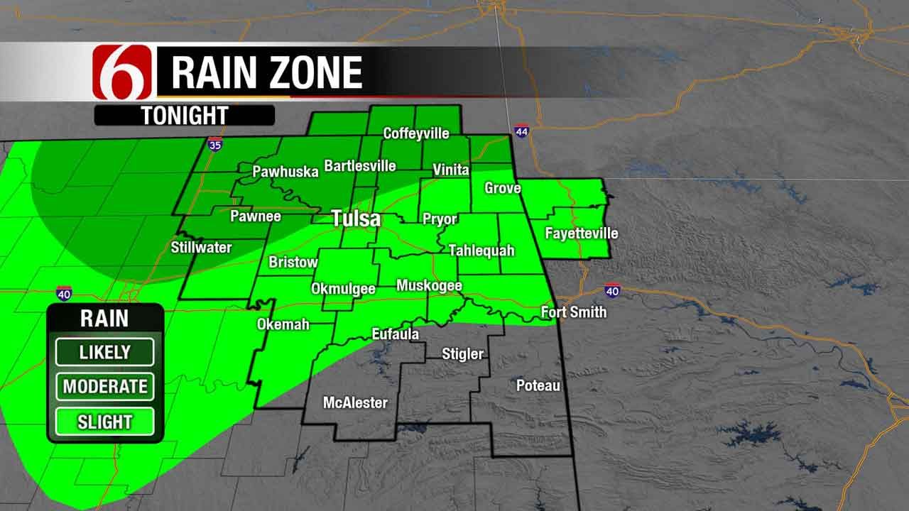 A Few Storms Moving In Before Cool Fall Weekend In Green Country
