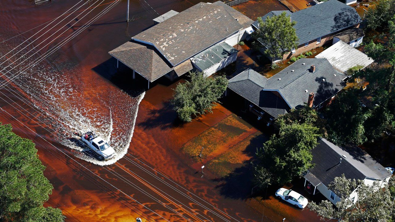 North Carolina Urges More People To Flee The Floods After Hurricane Matthew