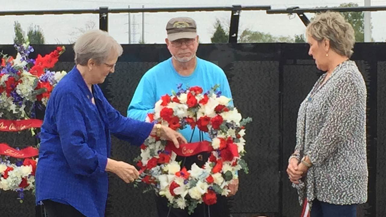 Oklahomans Killed In Vietnam Honored At The 'Wall That Heals' In Owasso