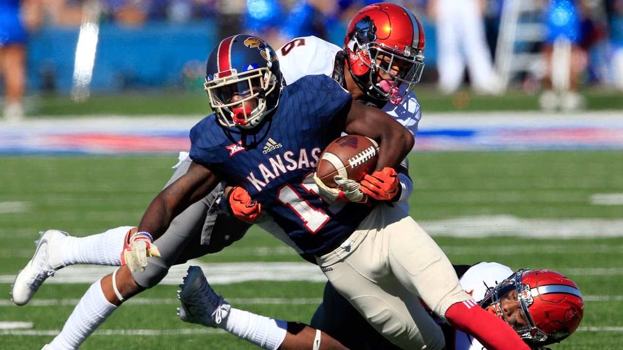 Cowboys Win Big In Lawrence, Ben Grogan Becomes OSU's All-Time Scoring Leader