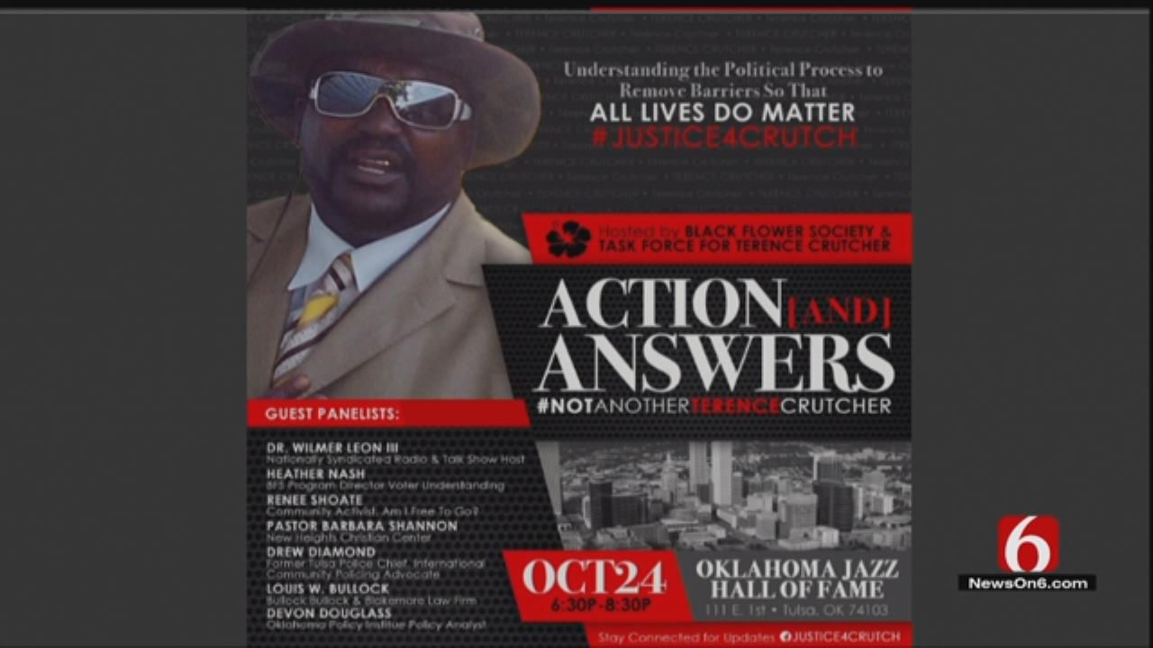 Tulsa Groups' Panel To Focus On Healing Tulsa After Crutcher Shooting