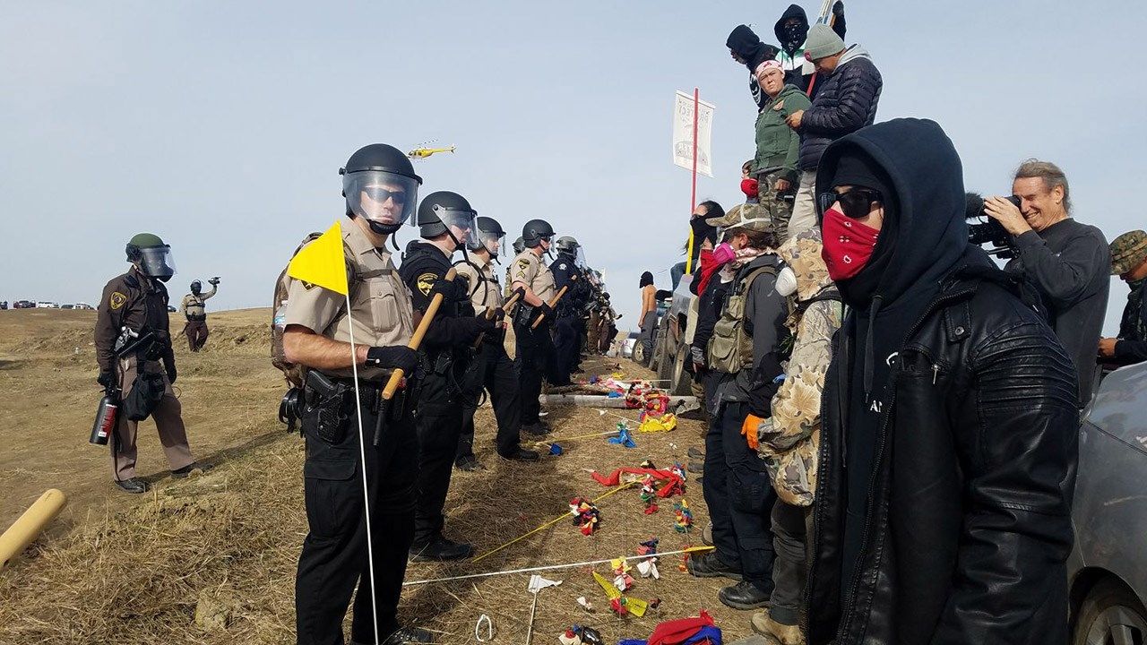 Authorities Move In To Remove Standing Rock Protestors