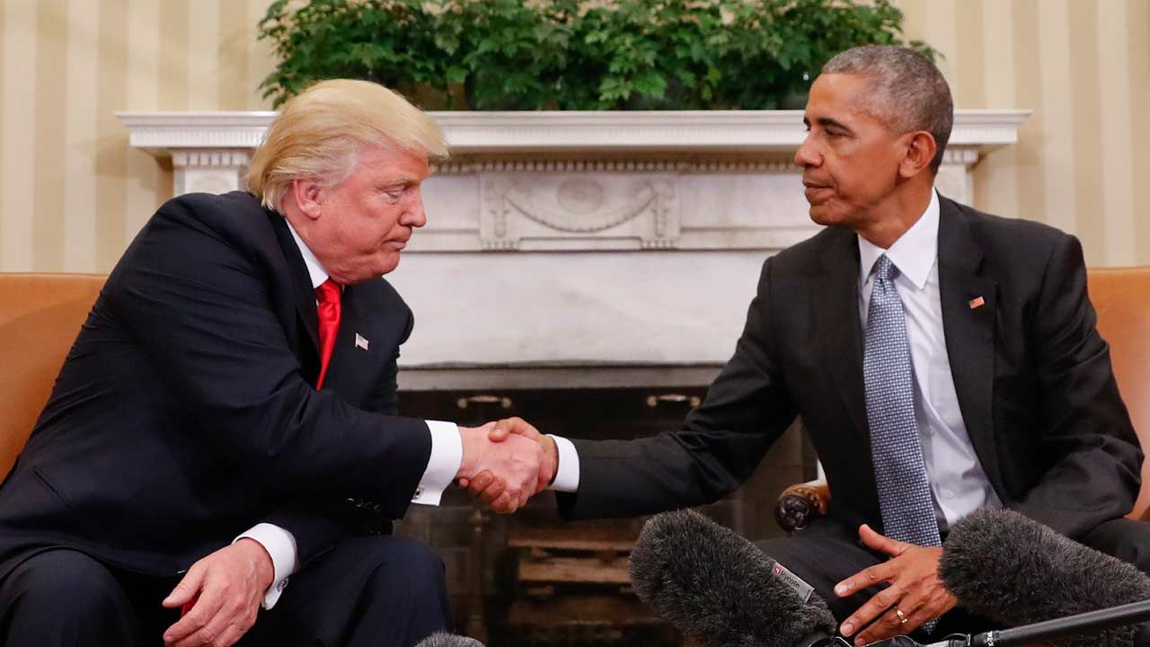 President-Elect Donald Trump Talks Transition With President Obama