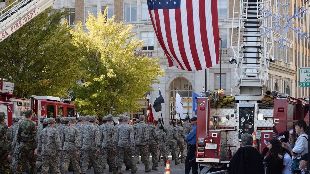 Tulsa Honors Veterans At 97th Annual Veterans Day Parade