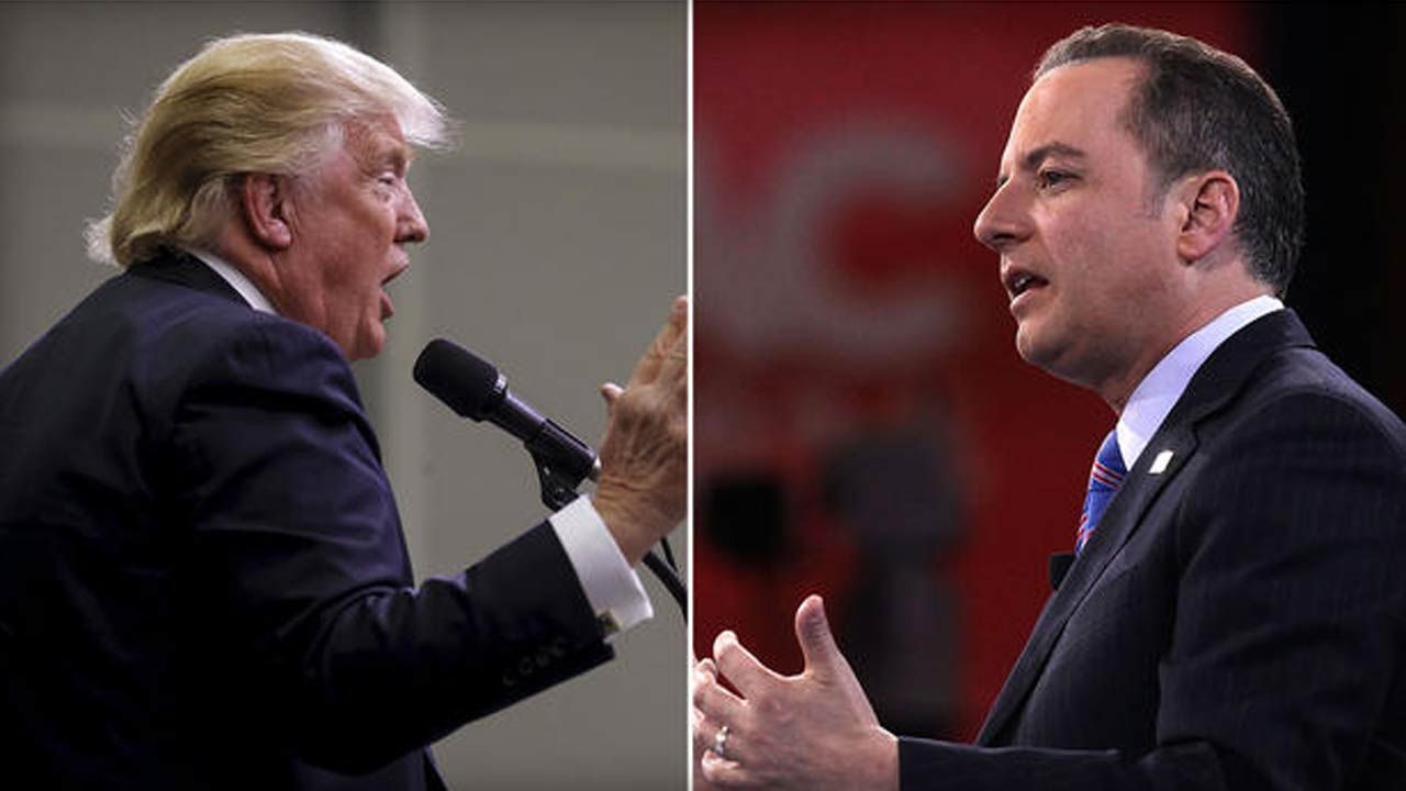 Trump Names Chief Of Staff, Chief Strategist