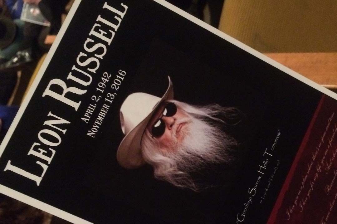 Remembering Leon Russell At Tulsa Memorial Service