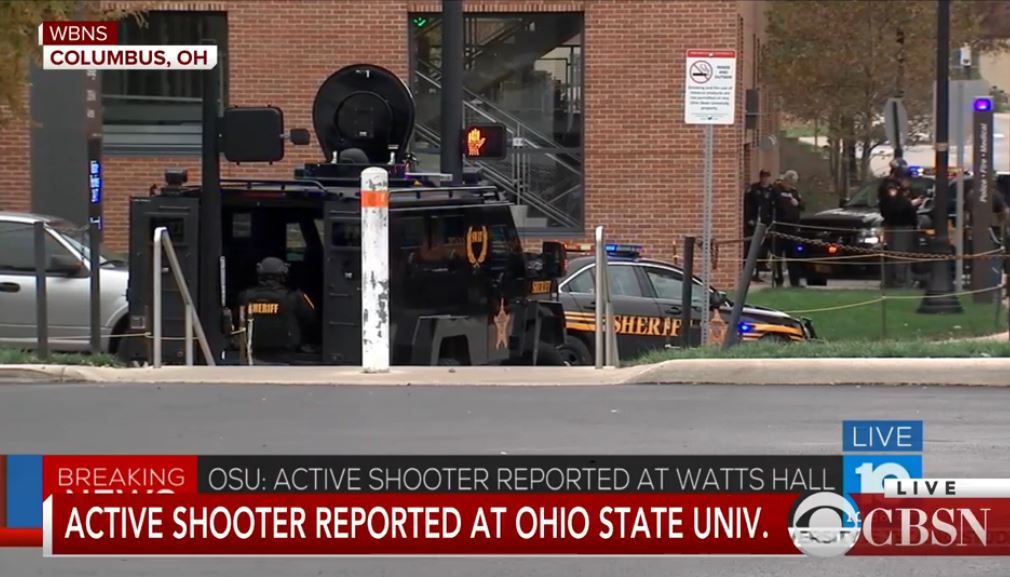 Ohio State Suspect Dead; At Least 10 Injured