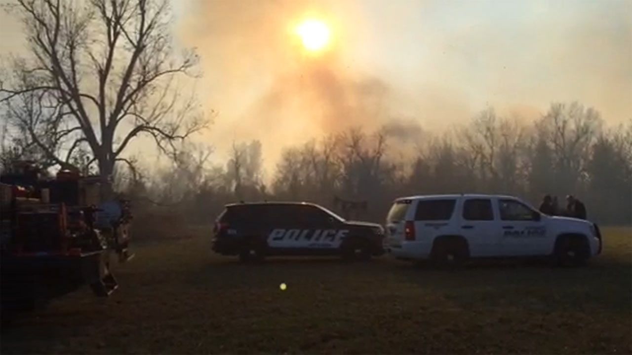 Multiple Agencies Fighting Brush Fire In Sperry