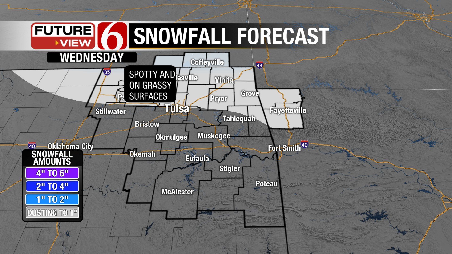 Arctic Air Arrives Wednesday With Snow Chance