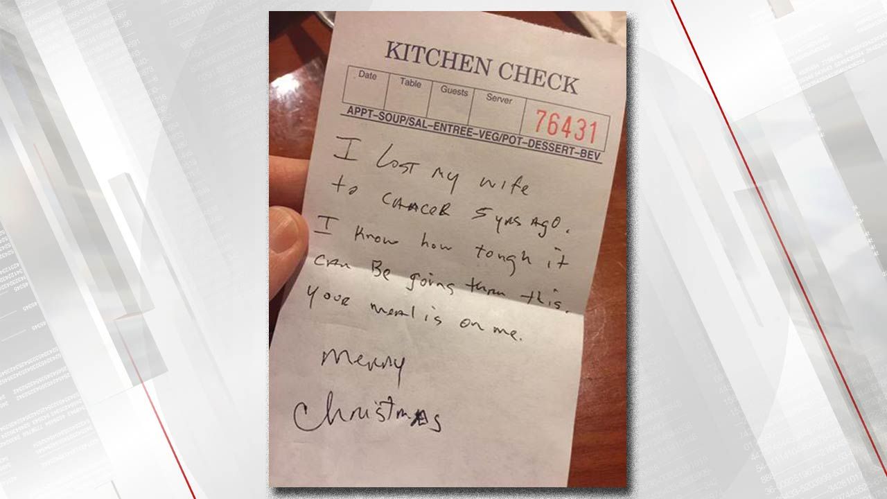 Jenks Mom Fighting Cancer Gets Kind Note From Stranger