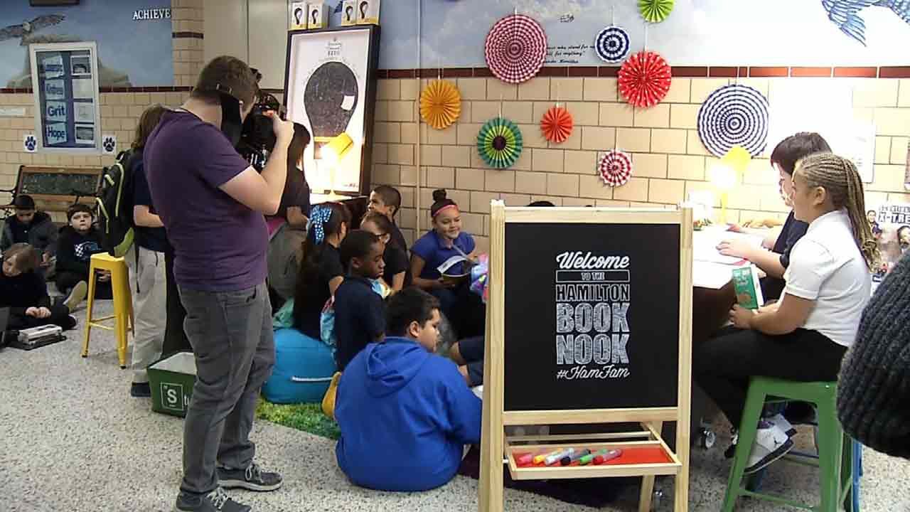 New 'Book Nook' Encouraging Tulsa Students To Read