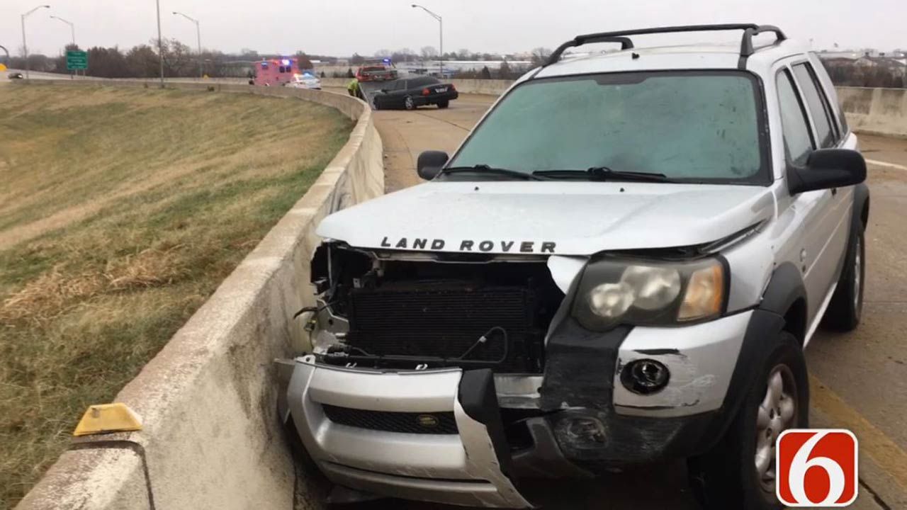 Freezing Drizzle Causes Wrecks On Tulsa Highways
