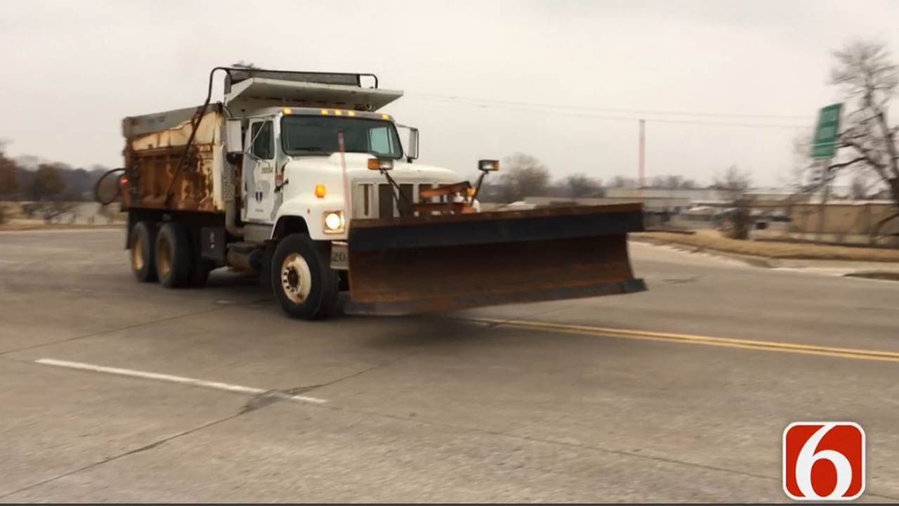 City Of Tulsa Calls In Street Crews To Treat Bridges