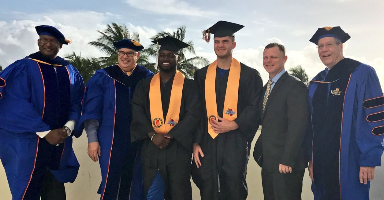 University Of Tulsa Football Players Graduate Before Miami Beach Bowl