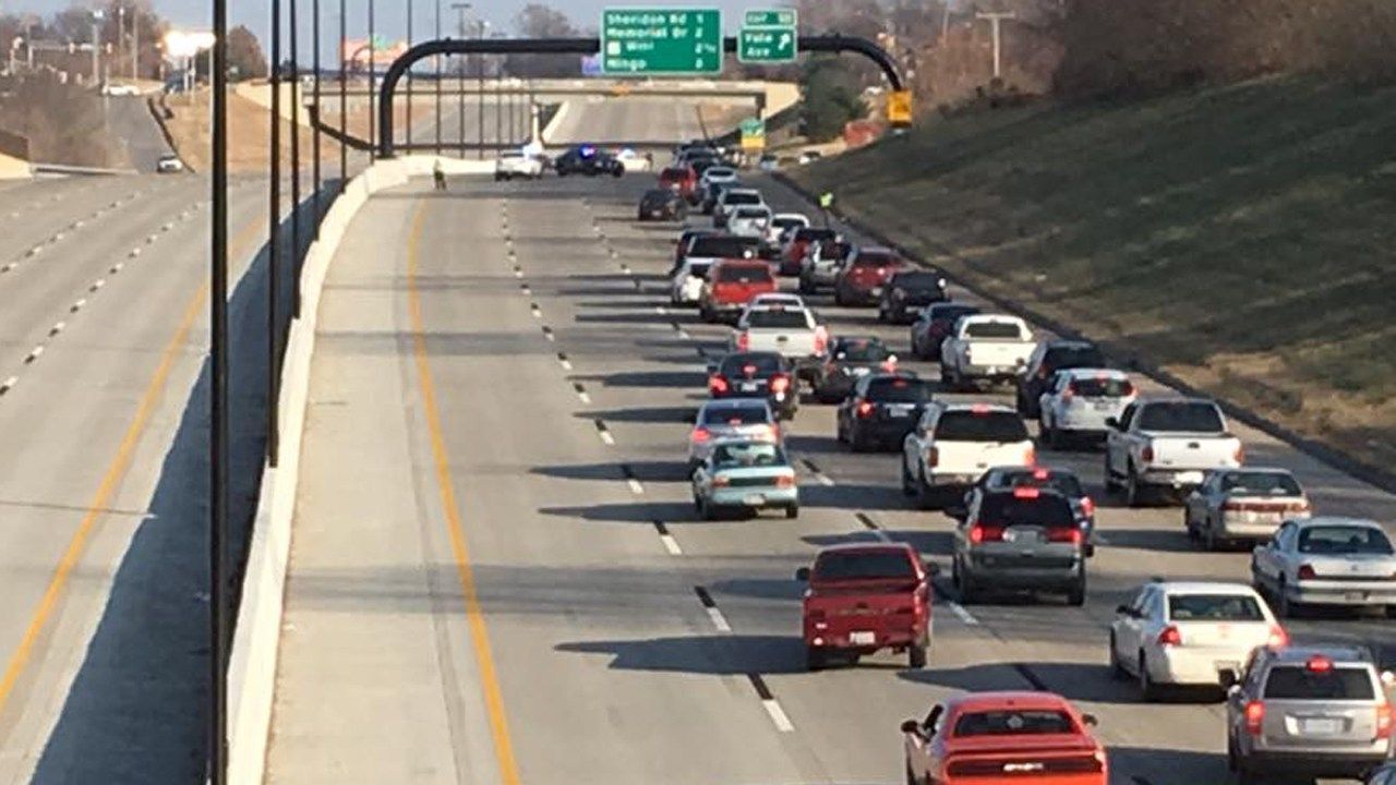 Suicidal Person Shuts Down Tulsa Interstate For Almost Two Hours