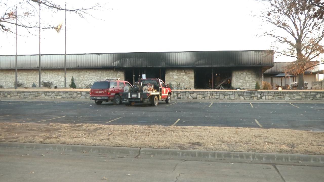 Fire Continues To Smolder At Cleveland Aerospace Facility