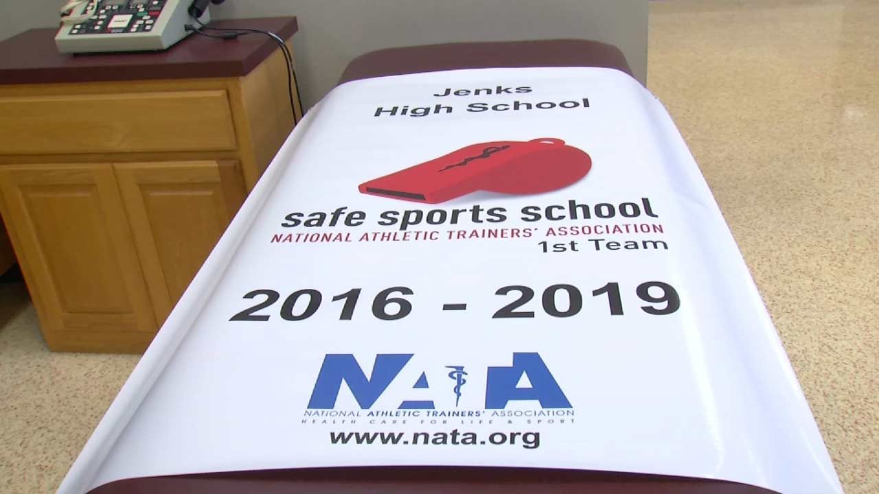 Jenks Recognized For Efforts In Sports Medicine For Athletes