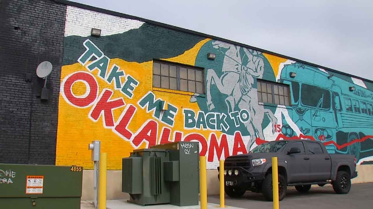 Local Artists Behind Many New Downtown Tulsa Murals