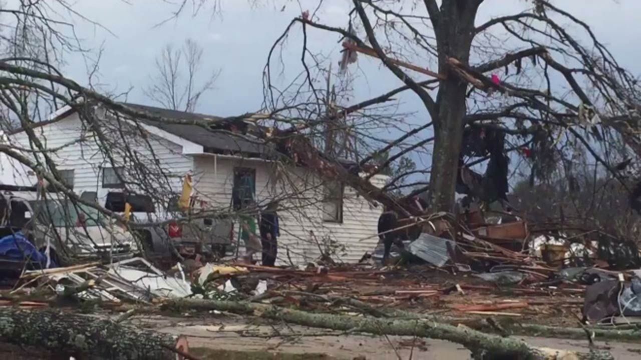 Deadly Tornado Rips Through Parts Of Southern Mississippi