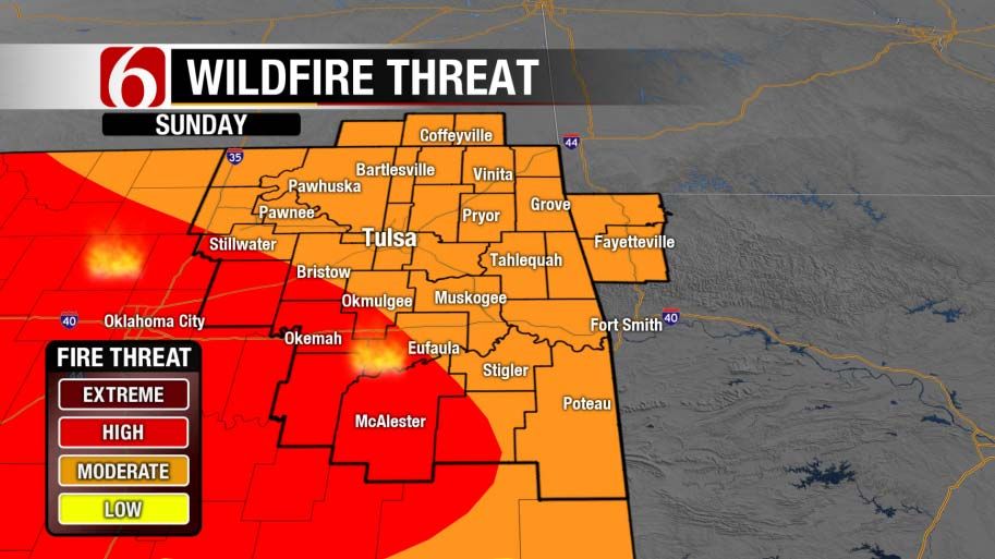 Fire Danger Only Downside Of Green Country Weather