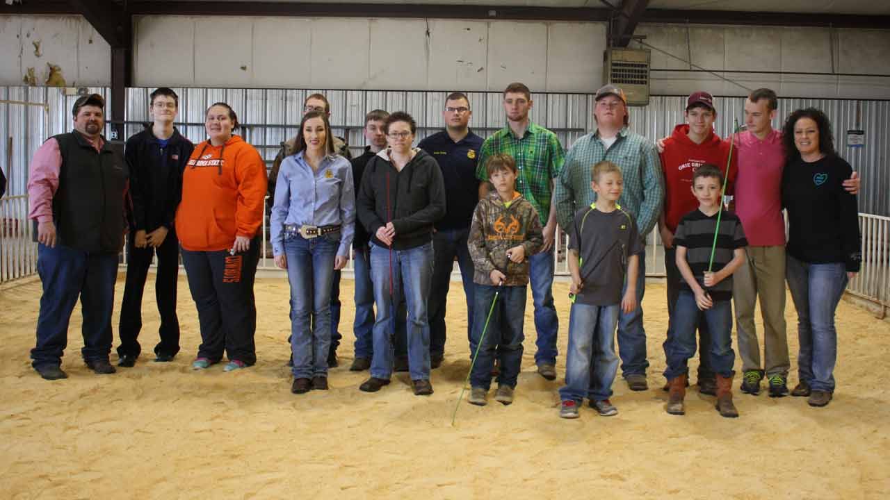 Webbers Falls FFA Hosts Livestock Show For Special Needs Students