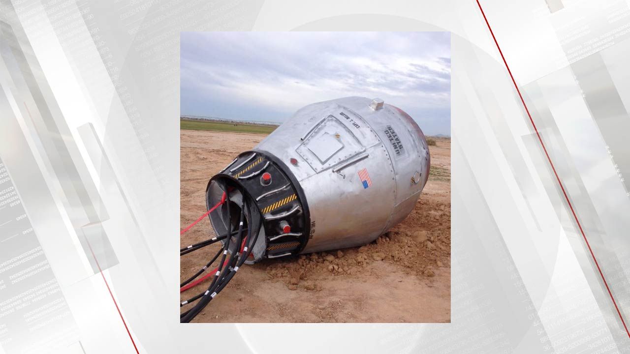Hold On, Arizona. Oklahoma Has Had A Cement Mixer/Space Capsule For Years