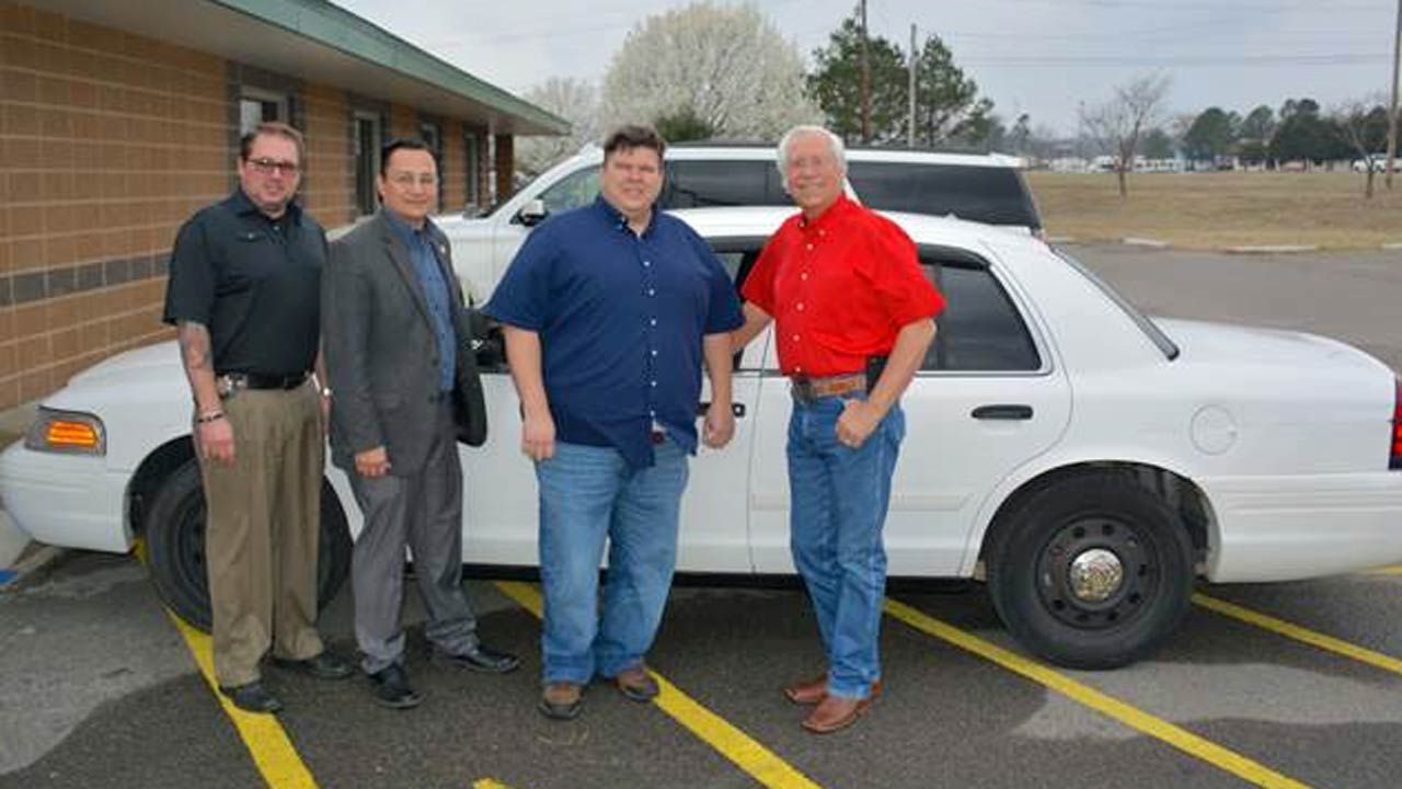 Cherokee Nation Donates Car To Muskogee County Sheriff's Office