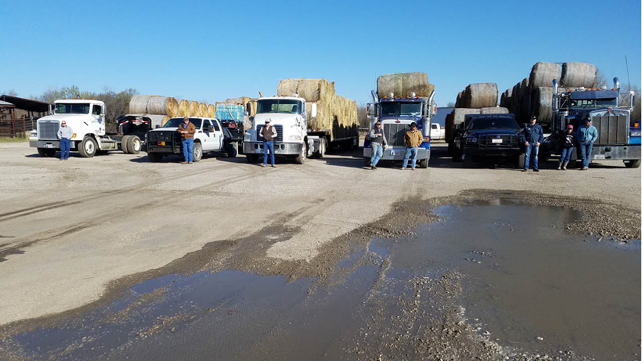 Collinsville Ranchers Help NW Oklahoma Ranchers Devastated By Wildfires