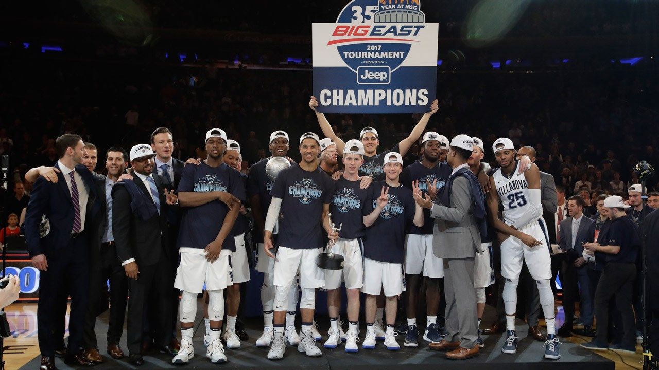 The Latest: Villanova No. 1 Overall, With Duke No. 2 In East