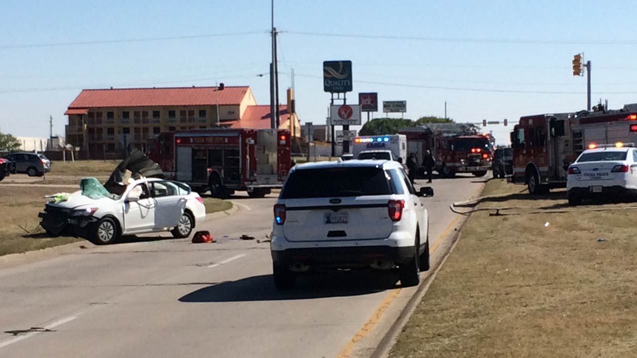 Road Rage Crash Injures Two, Tulsa Police Say