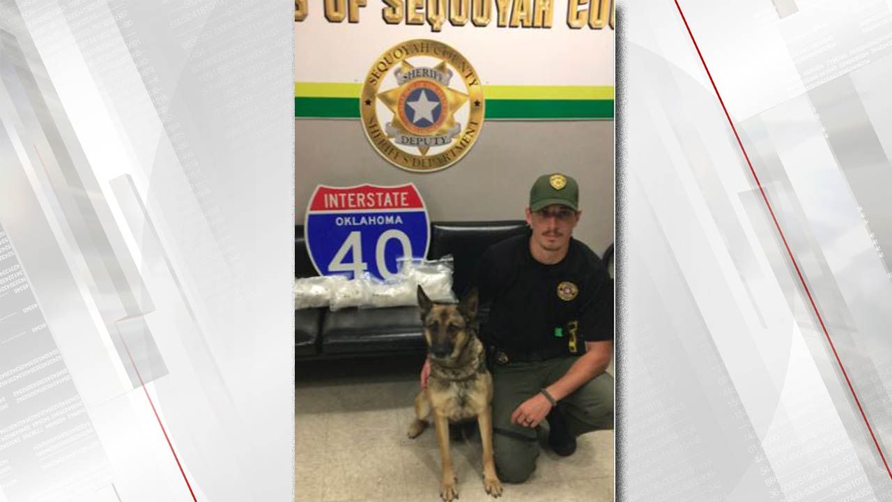 Almost 7 Pounds Of Meth Found In I-40 Traffic Stop Near Sallisaw