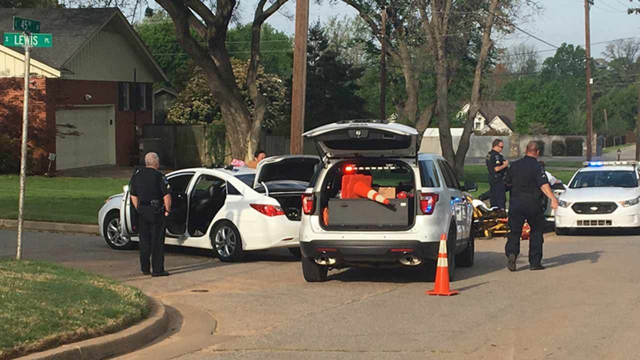 Two Suspects In Custody After Tulsa Police Chase, Foot Pursuit