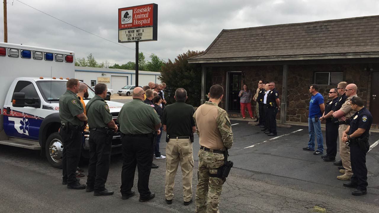 Muskogee Police Say Goodbye To Retired K-9 Officer 'Bosco'