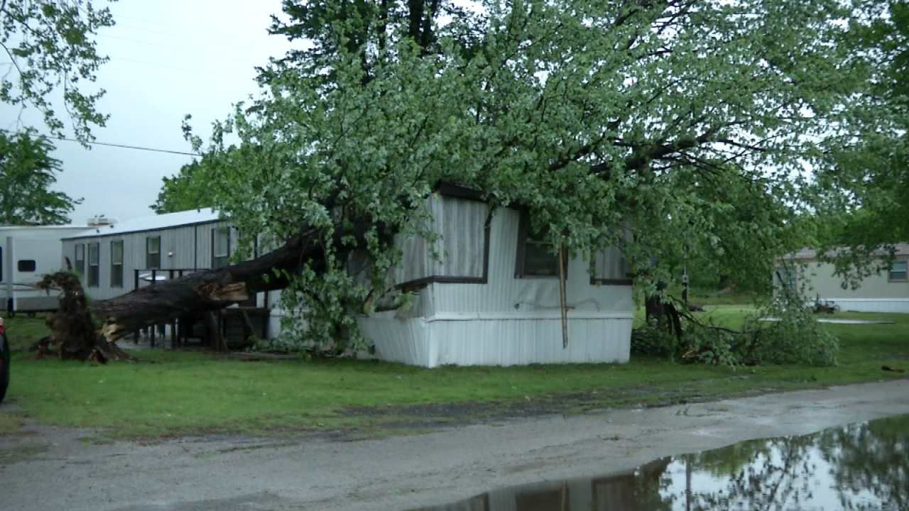 Severe Storms Cause Damage To Pawnee County Homes