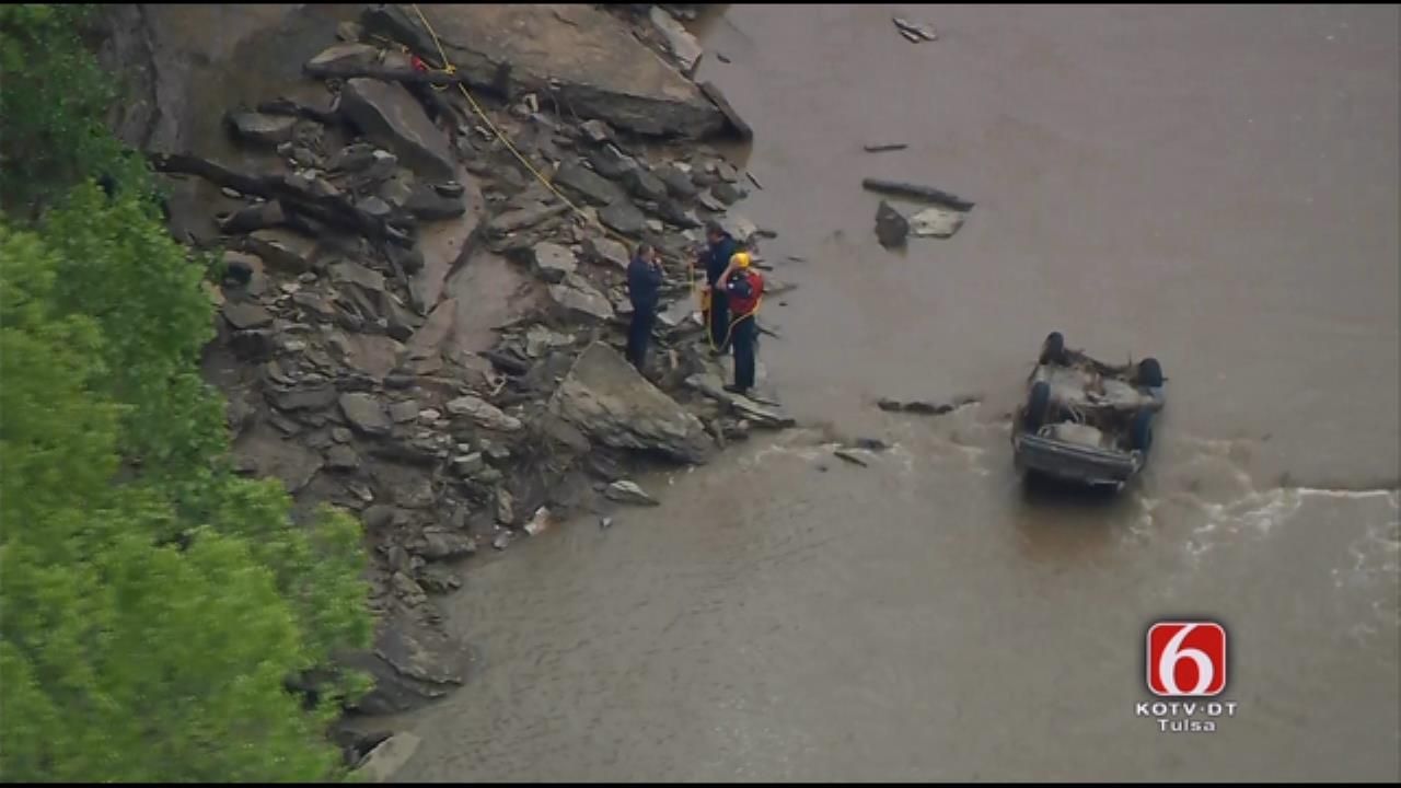 Car Found In Verdigris River Was Abandoned
