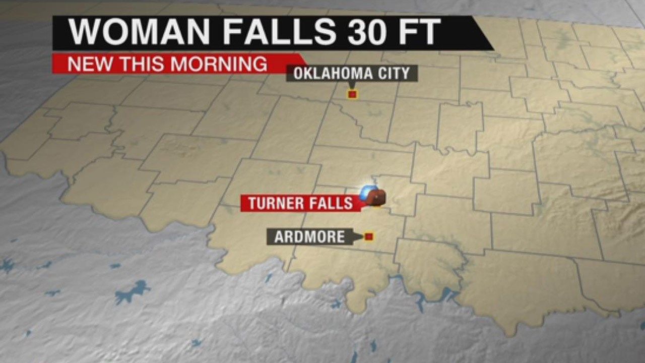 Woman Survives 30-Foot Fall At Turner Falls