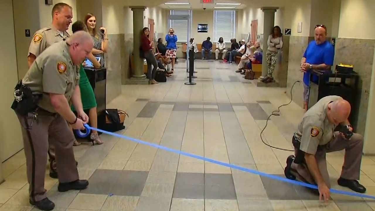 Increased Security In Place On Day One Of Betty Shelby Manslaughter Trial