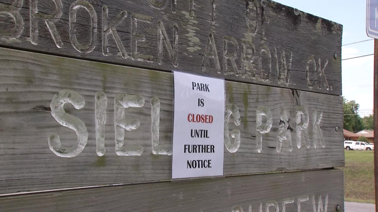 Broken Arrow Park Remains Closed Due To Sewage Leak