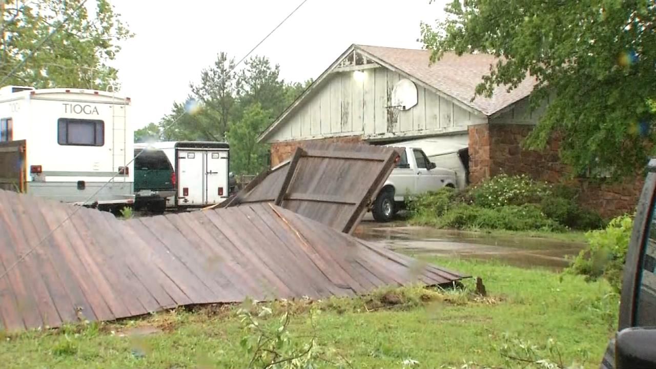 Owasso Residents Start Assessing Damage From EF-1 Tornado