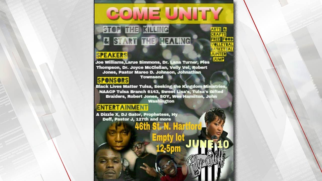 Tulsa 'Stop The Killing And Start The Healing' Event Underway